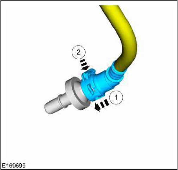 310-00C Fuel System - General Information - 5.0L — original illustration 1, reference 3255