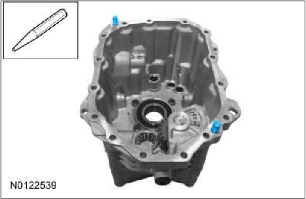 308-03A Manual Transmission - 6-Speed Manual Transmission -MT82 — original illustration 1, reference 3119