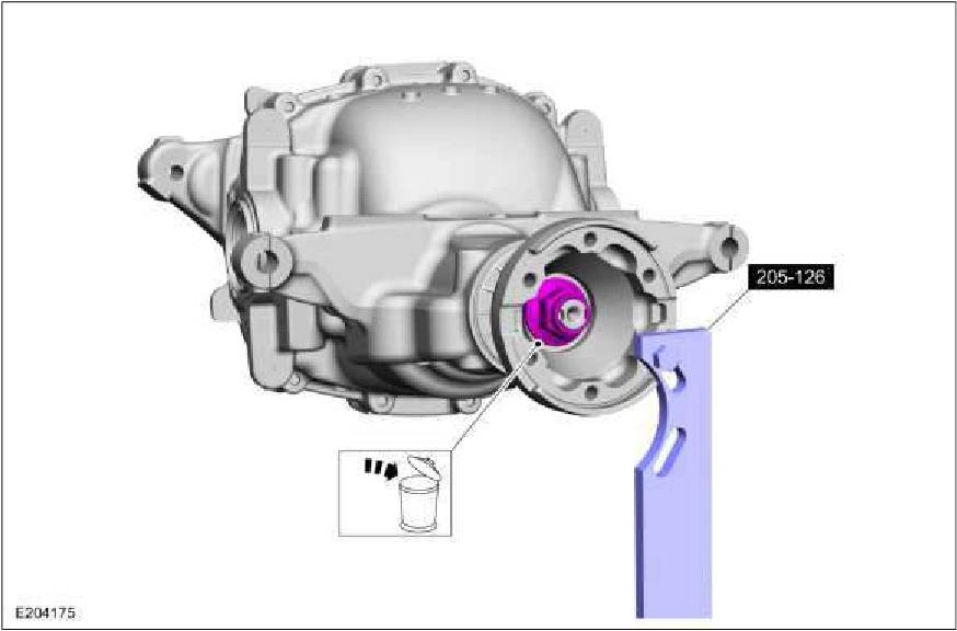 Drive Pinion Flange — original illustration 1, reference 2735
