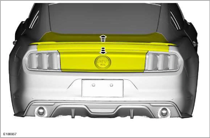 Luggage Compartment Lid Alignment — original illustration 1, reference 829