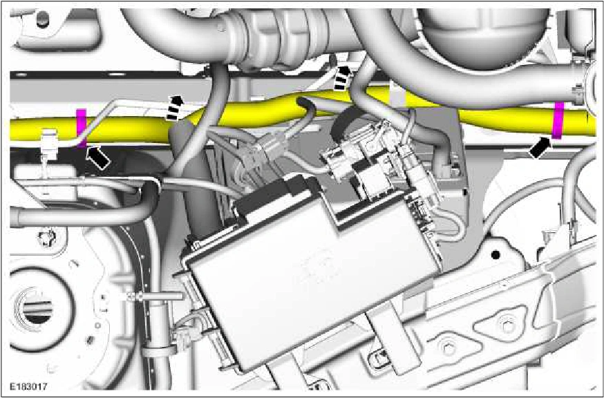 Condenser Outlet Line - 2.3L EcoBoost (201kW/273PS) — original illustration 1, reference 3753