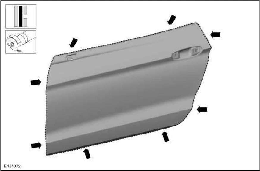Front Door Skin Panel — original illustration 1, reference 2313