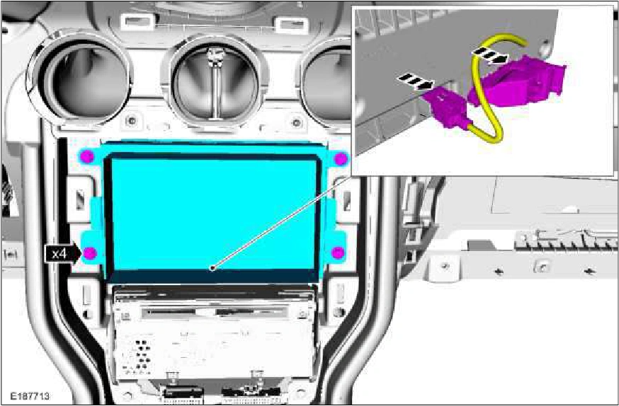 415-00B General Information -Vehicles With Touchscreen Display — original illustration 1, reference 4558