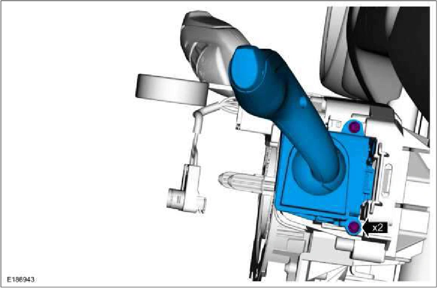 Steering Column Multifunction Switch RH — original illustration 1, reference 3408