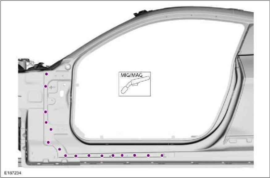 A-Pillar Outer Panel — original illustration 1, reference 2279