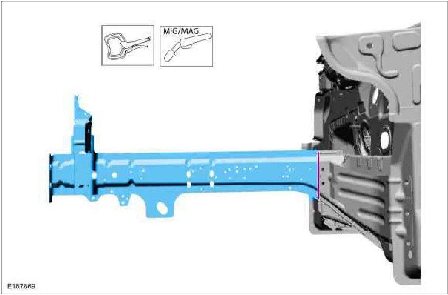 Front Side Member and Fender Apron Panel LH — original illustration 2, reference 2256