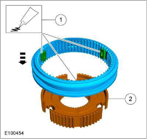308-03A Manual Transmission - 6-Speed Manual Transmission -MT82 — original illustration 2, reference 3114