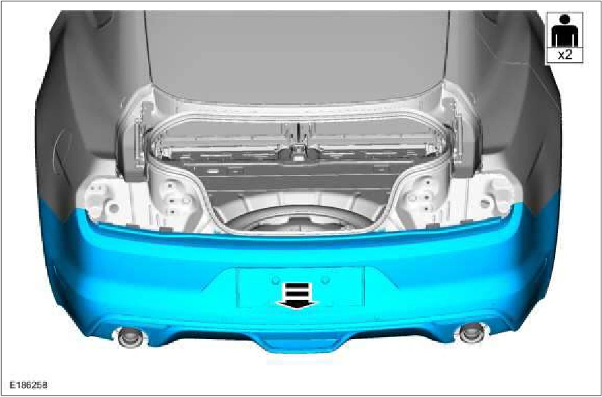 Rear Bumper Cover — original illustration 2, reference 1683