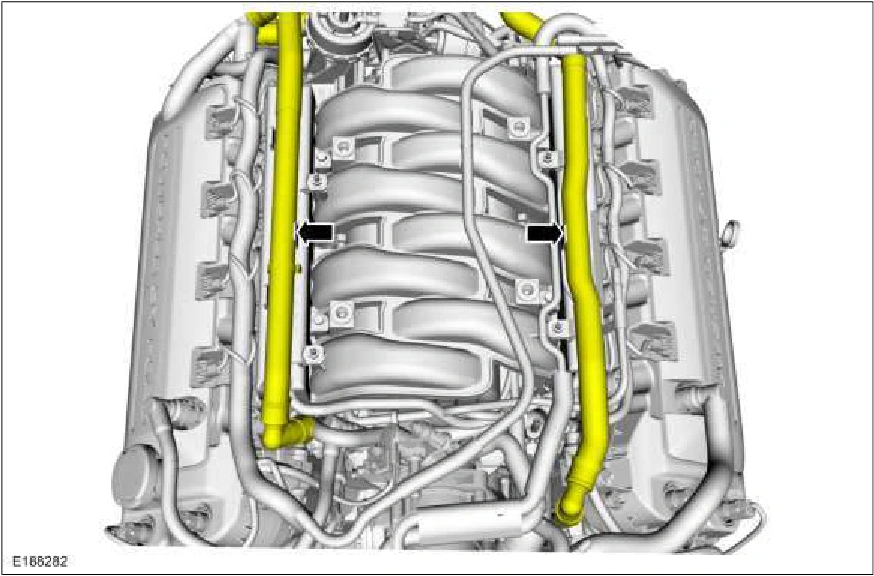 303-04C Fuel Charging and Controls - 5.0L — original illustration 1, reference 638