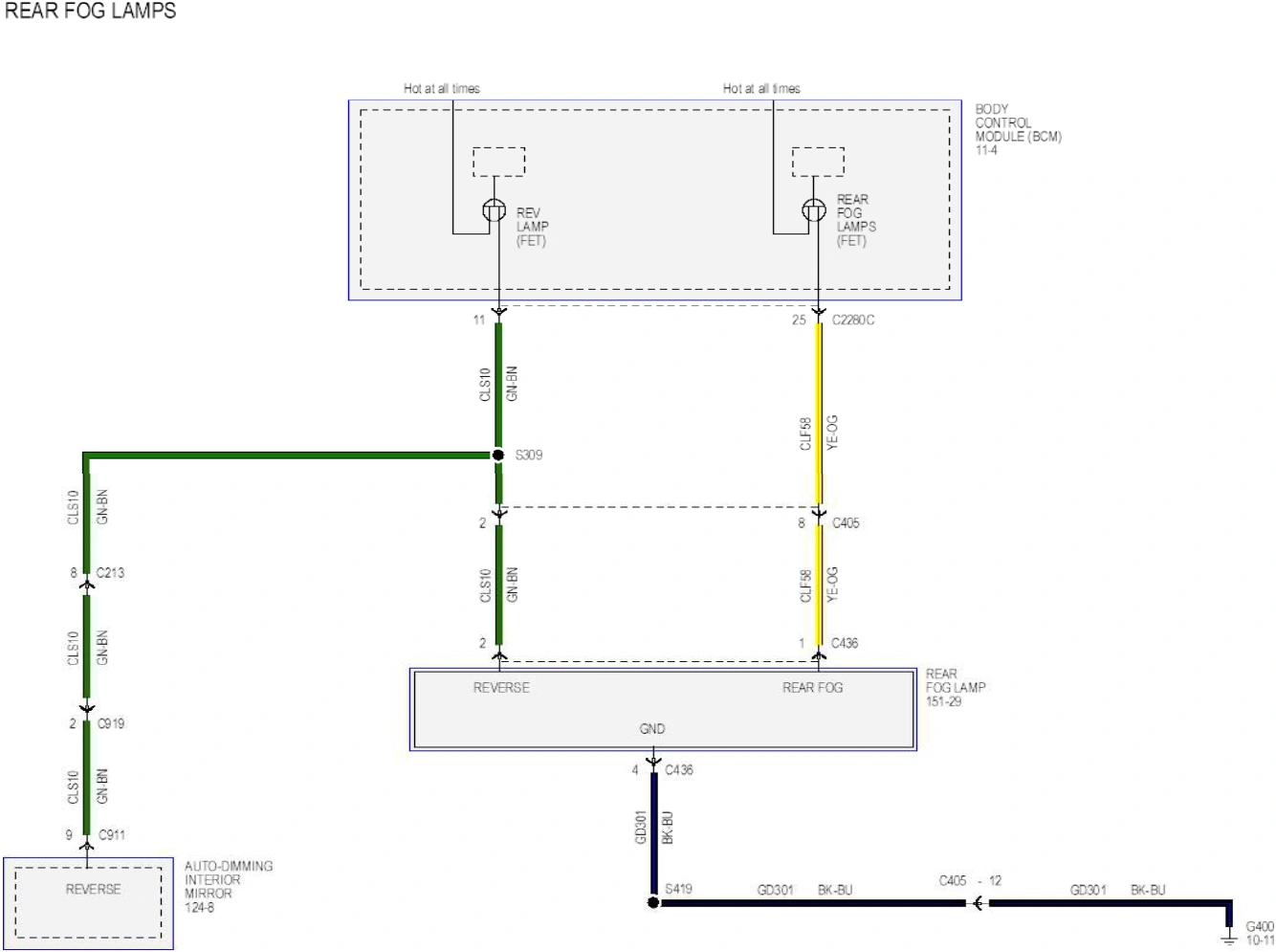 Wiring — original illustration 1, reference 6463