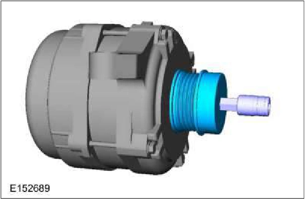 Generator Pulley — original illustration 1, reference 4086
