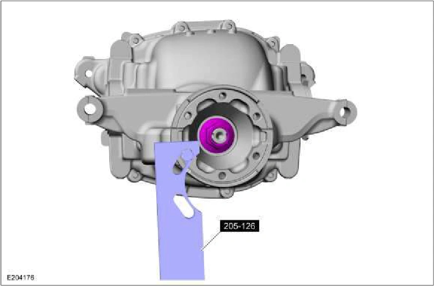Drive Pinion Flange — original illustration 1, reference 2737