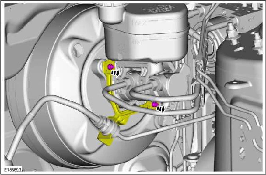 Brake Booster - 5.0L 32V Ti-VCT/5.2L 32V Ti-VCT — original illustration 2, reference 2916
