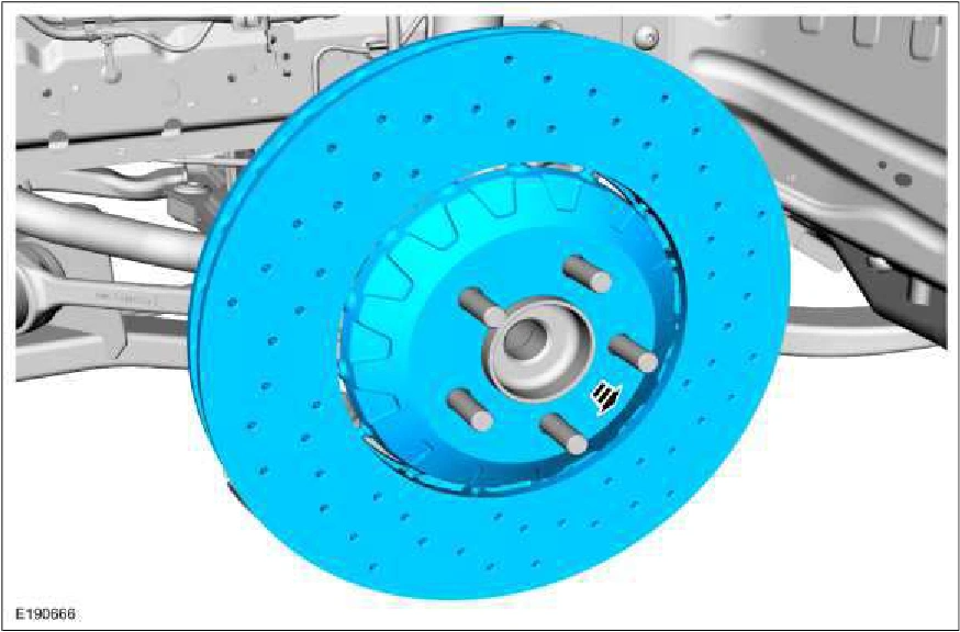 Brake Disc - Vehicles With: SVT Performance Package — original illustration 1, reference 2830