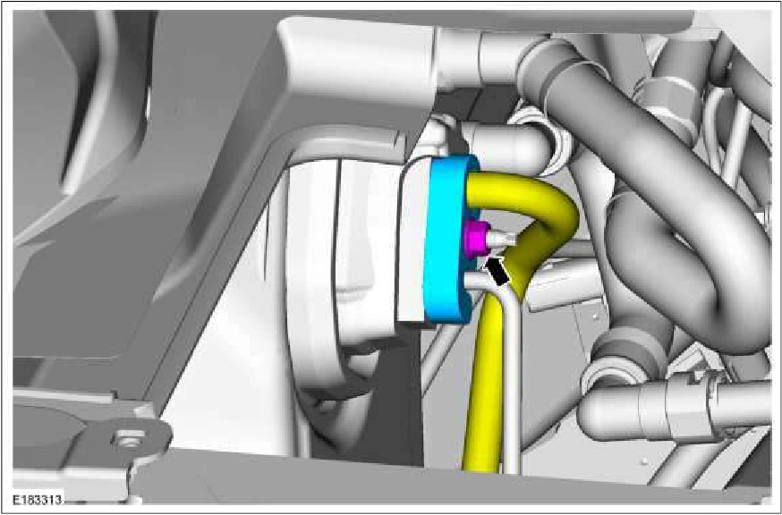 Evaporator Outlet Line - 3.7L Duratec (227kW/301PS) — original illustration 1, reference 3785