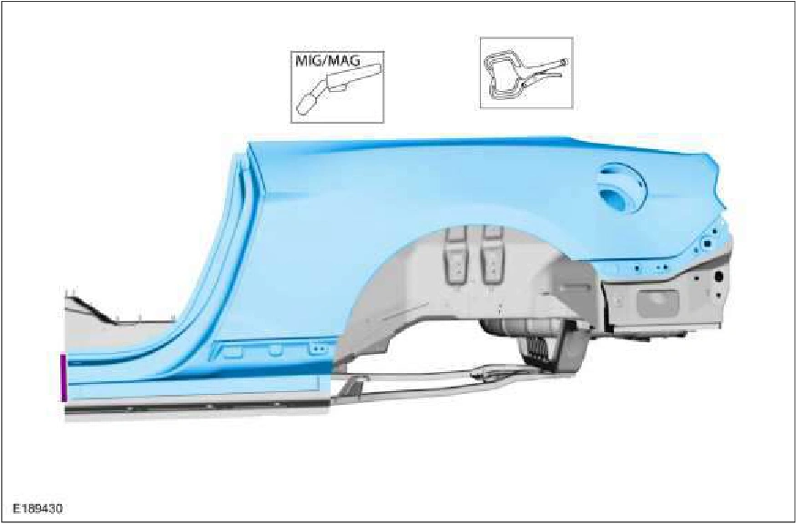 Quarter Panel - Convertible — original illustration 2, reference 2354