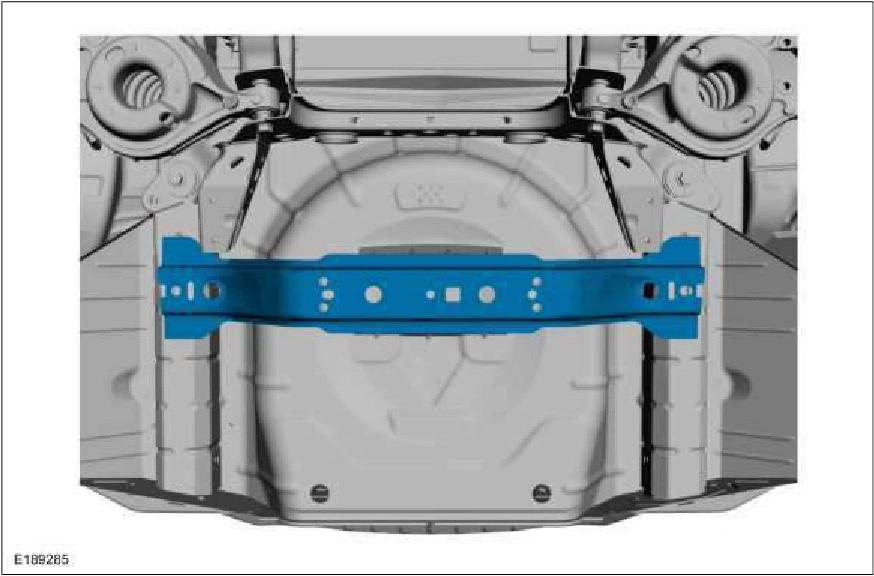 Rear Floor Panel — original illustration 2, reference 2359
