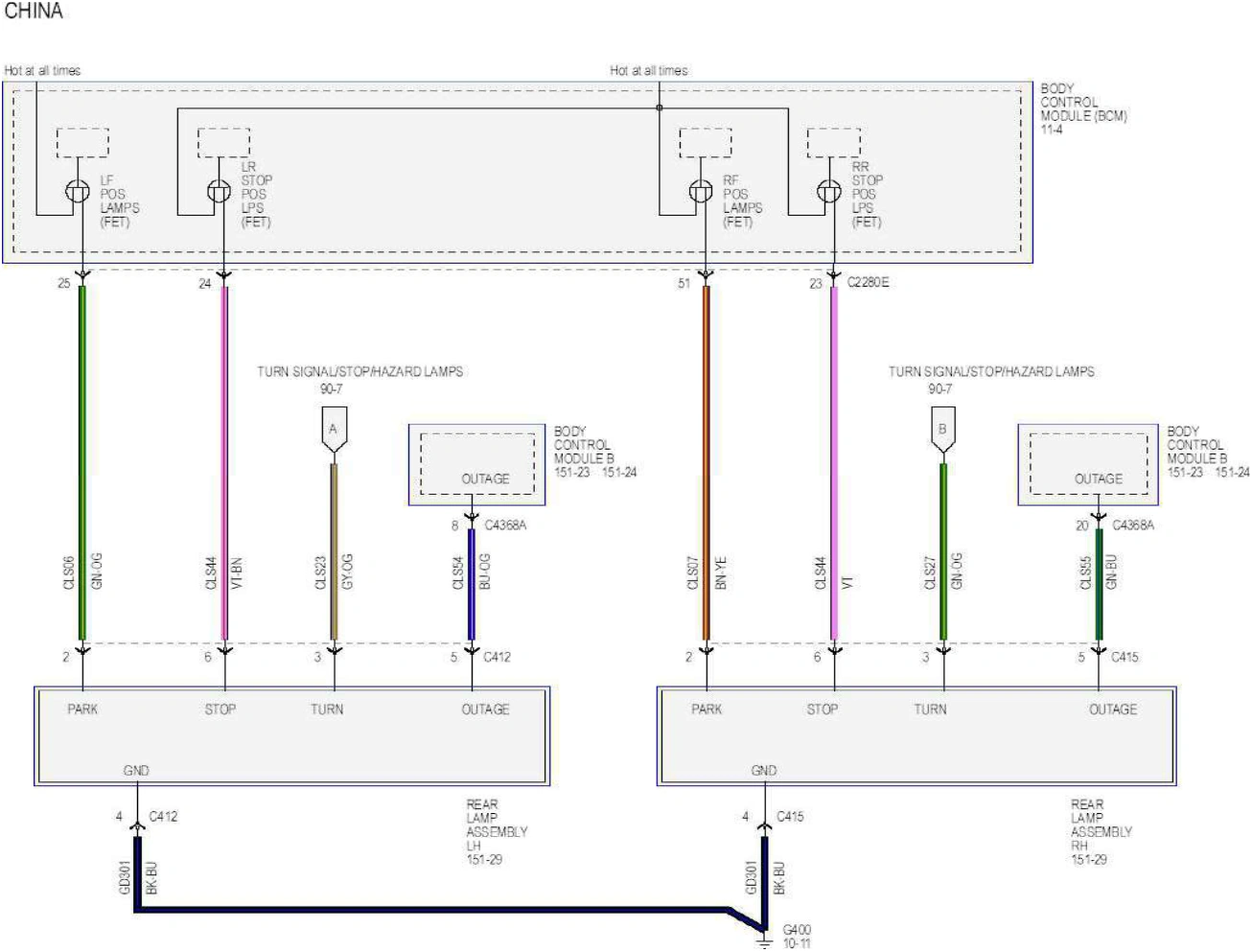 Wiring — original illustration 1, reference 6451