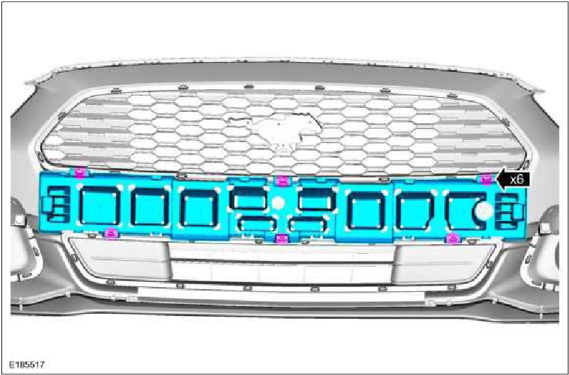 Front Bumper Cover — original illustration 1, reference 1693