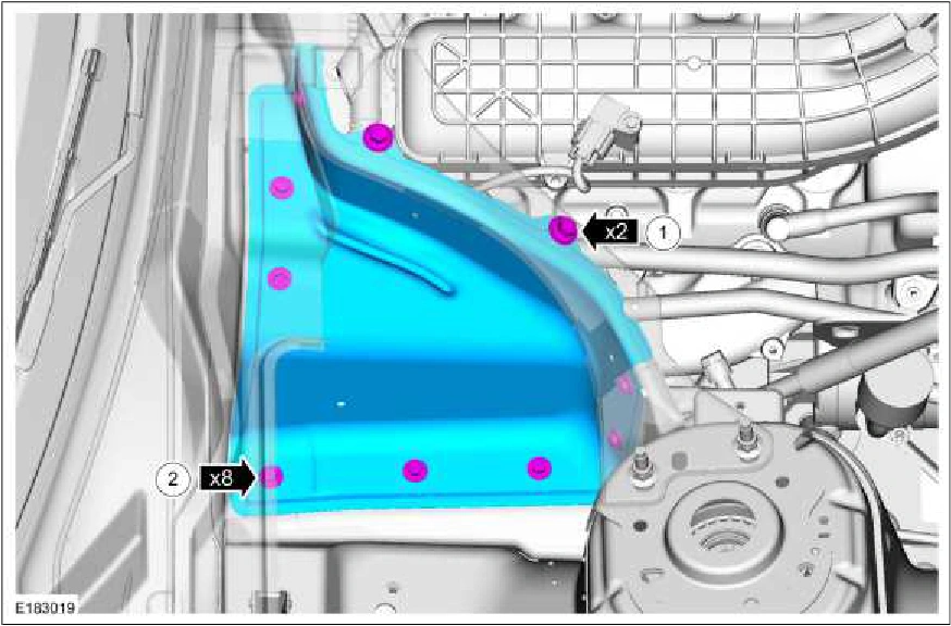 Condenser Outlet Line - 3.7L Duratec (227kW/301PS) — original illustration 1, reference 3759