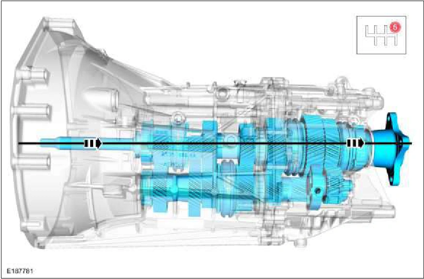 308-03A Manual Transmission - 6-Speed Manual Transmission -MT82 — original illustration 2, reference 3039
