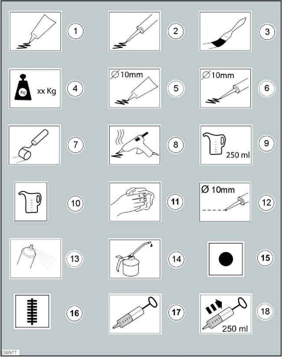 Symbols Glossary — original illustration 1, reference 27
