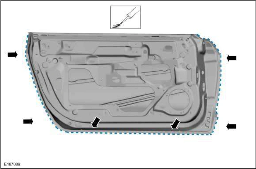 Front Door Skin Panel — original illustration 1, reference 2321