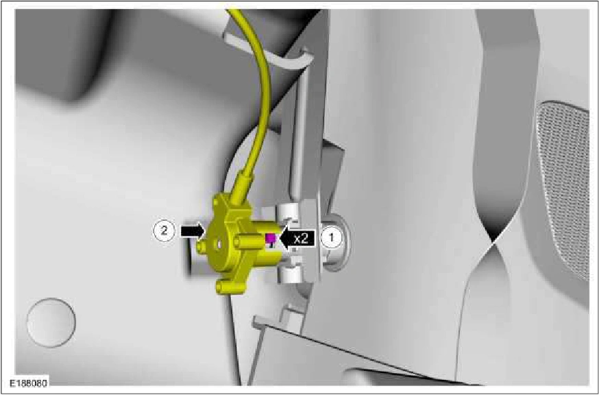 Luggage Compartment Lid Lock Cylinder - Convertible — original illustration 1, reference 1426