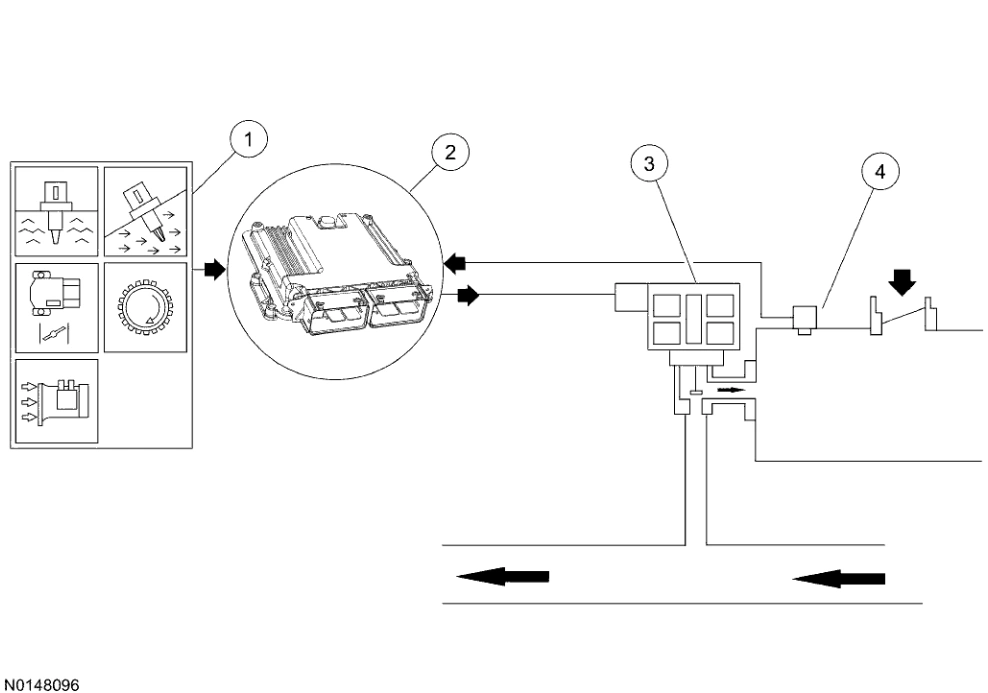 Powertrain Control-Emissions Diagnosis — original illustration 1, reference 4678