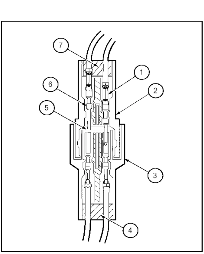 Terminal seating cross section with callouts 1–7 · source reference 6231