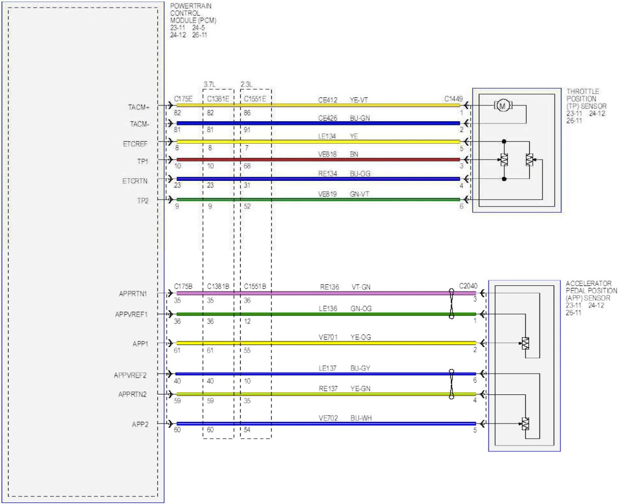 Wiring — original illustration 1, reference 6374