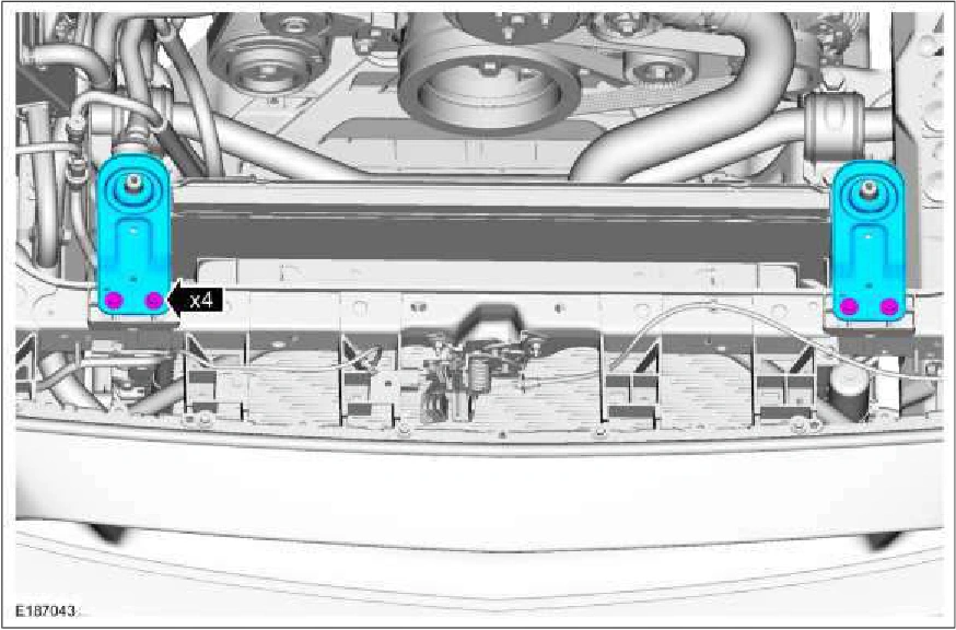 303-01C Engine Cooling - 5.0L — original illustration 2, reference 621