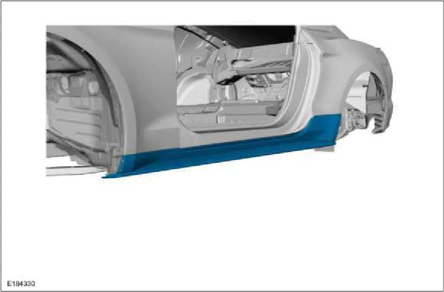 Rocker Panel Moulding — original illustration 1, reference 893