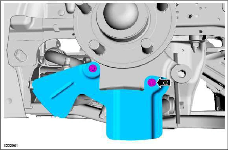 Brake Disc Shield — original illustration 1, reference 2814