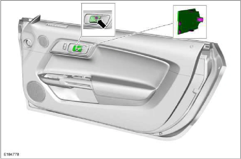 Front Door Trim Panel — original illustration 1, reference 852
