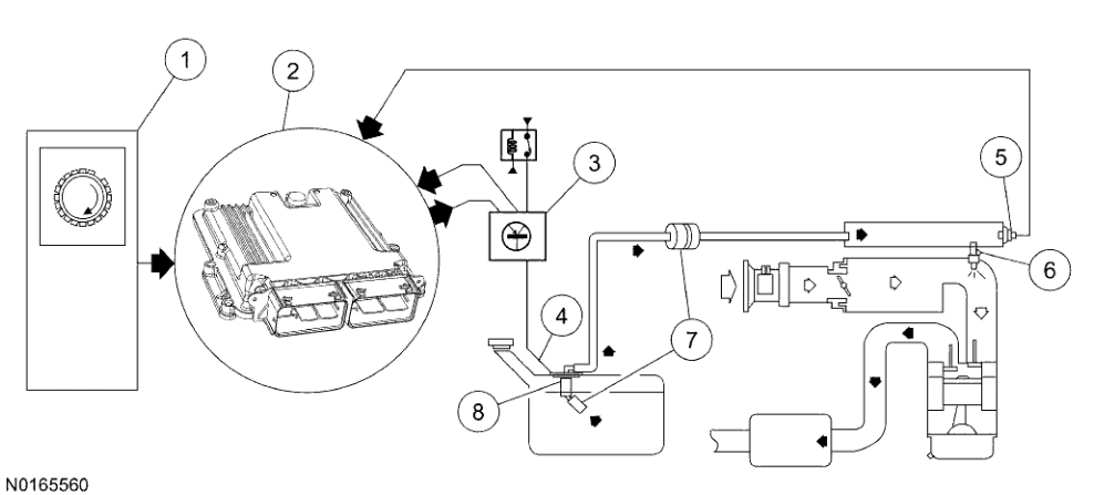 Powertrain Control-Emissions Diagnosis — original illustration 1, reference 4681