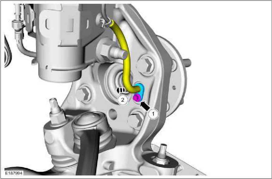 Wheel Knuckle - Vehicles With: SVT Performance Package — original illustration 1, reference 2469