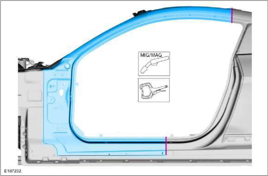 A-Pillar Outer Panel — original illustration 1, reference 2278