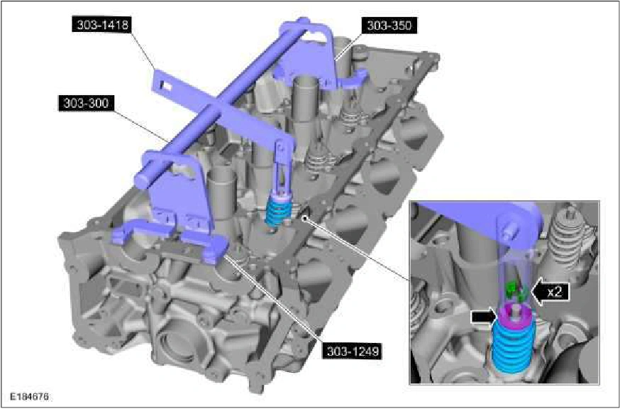 Cylinder Head — original illustration 2, reference 468