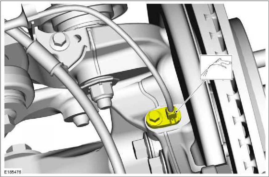 Rear Wheel Speed Sensor — original illustration 1, reference 3016
