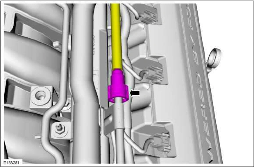 303-04C Fuel Charging and Controls - 5.0L — original illustration 2, reference 637