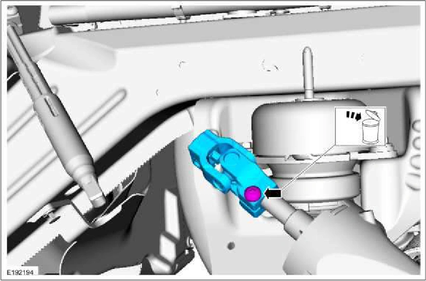 Steering Column Coupling — original illustration 2, reference 3376