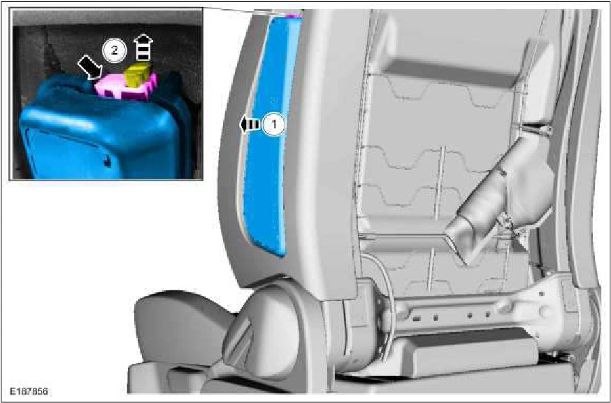 Side Airbag — original illustration 2, reference 2165