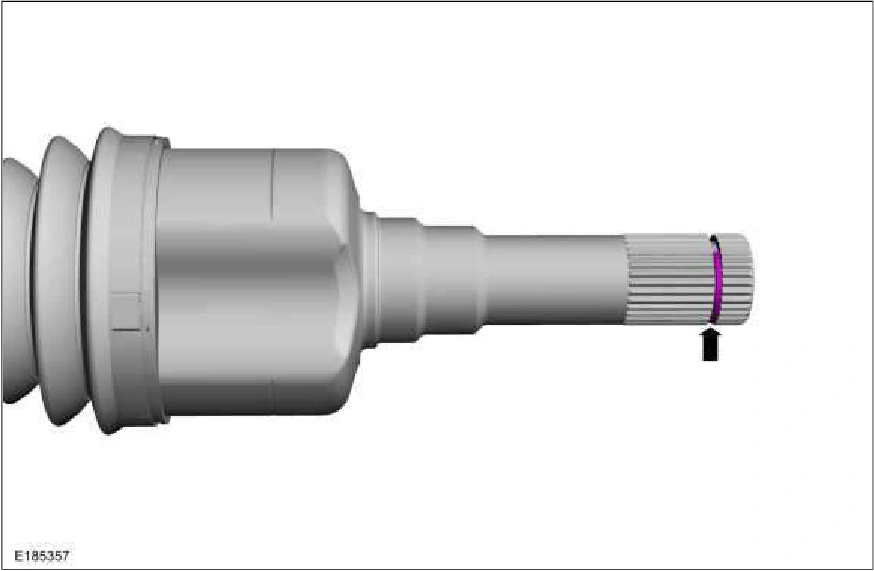 Rear Halfshaft — original illustration 2, reference 2775