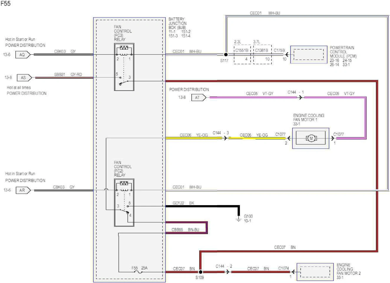 Wiring — original illustration 1, reference 6263