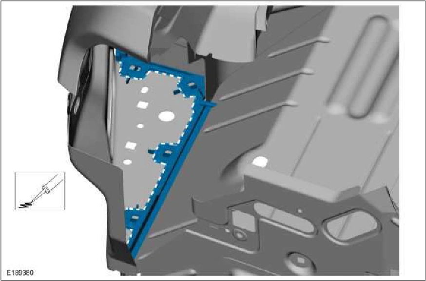 Rear Floor Panel — original illustration 2, reference 2365