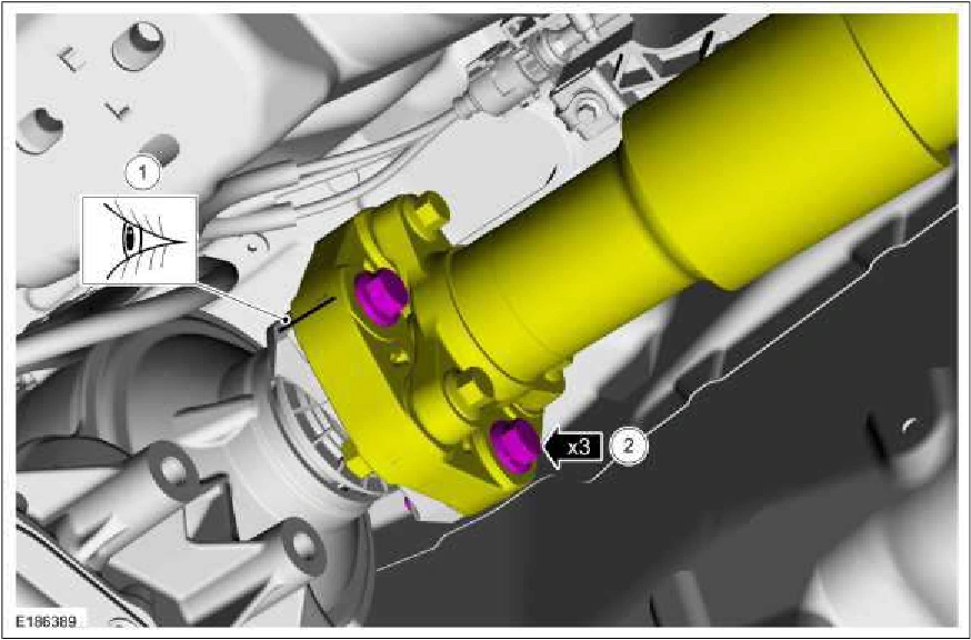Driveshaft — original illustration 1, reference 2657