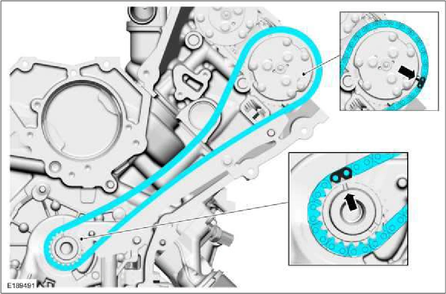 Timing Chain — original illustration 1, reference 342