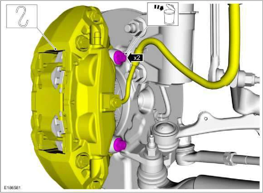 Brake Disc — original illustration 1, reference 2810