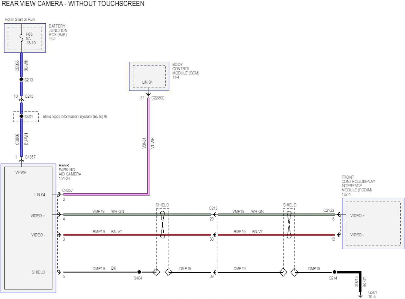 Wiring — original illustration 1, reference 6541
